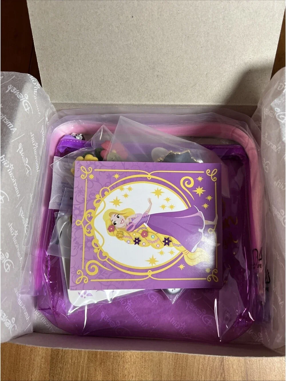 American Girl Disney Princess Rapunzel Hair Accessories for 18-inch Dolls New